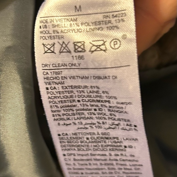 Old Navy leopard print jacket size gray/brown size Medium - Picture 6 of 8